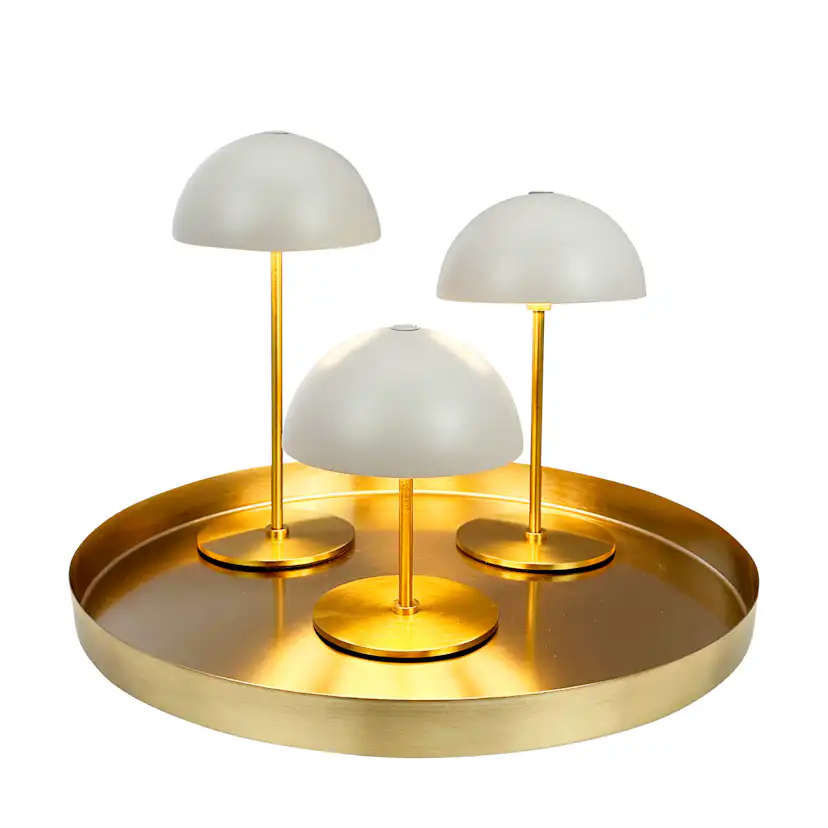 Bordslampa Dyberg Larsen Along Mini 3-pack med Bricka
