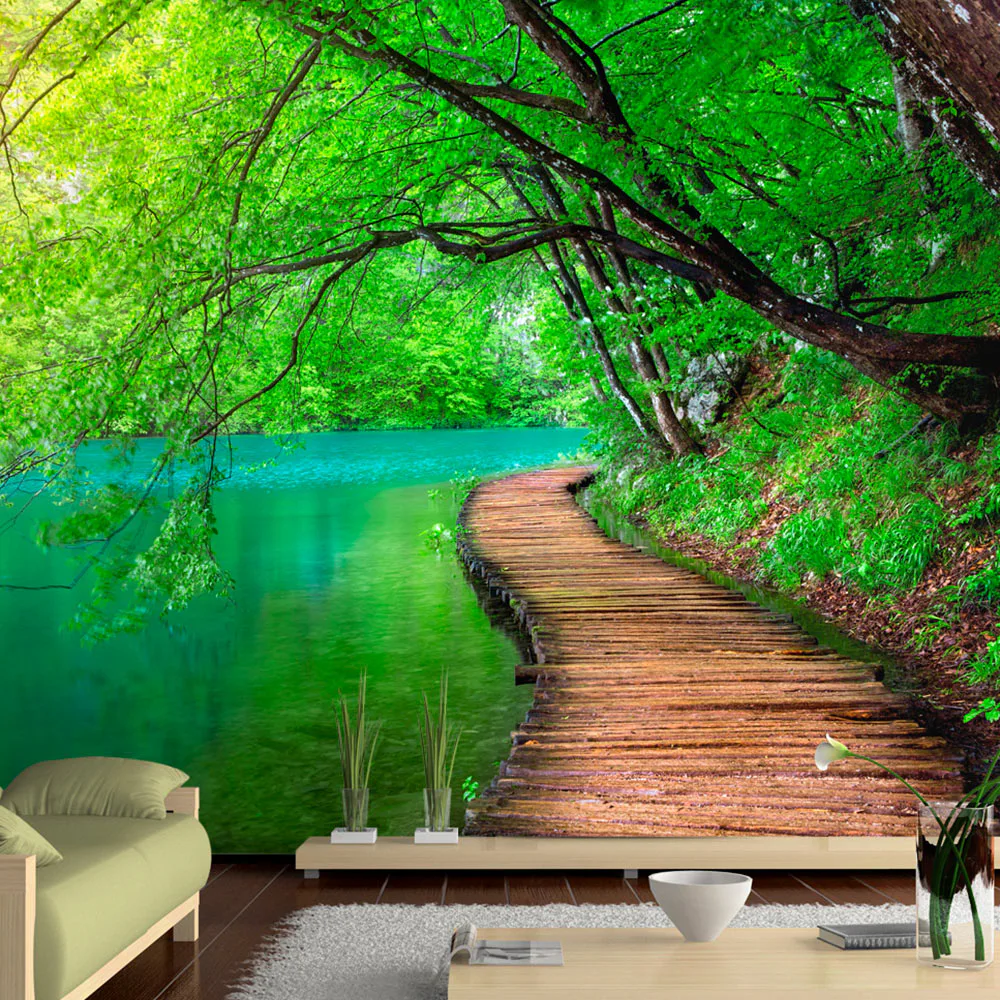 Fototapet Arkiio Självhäftande Green Peace