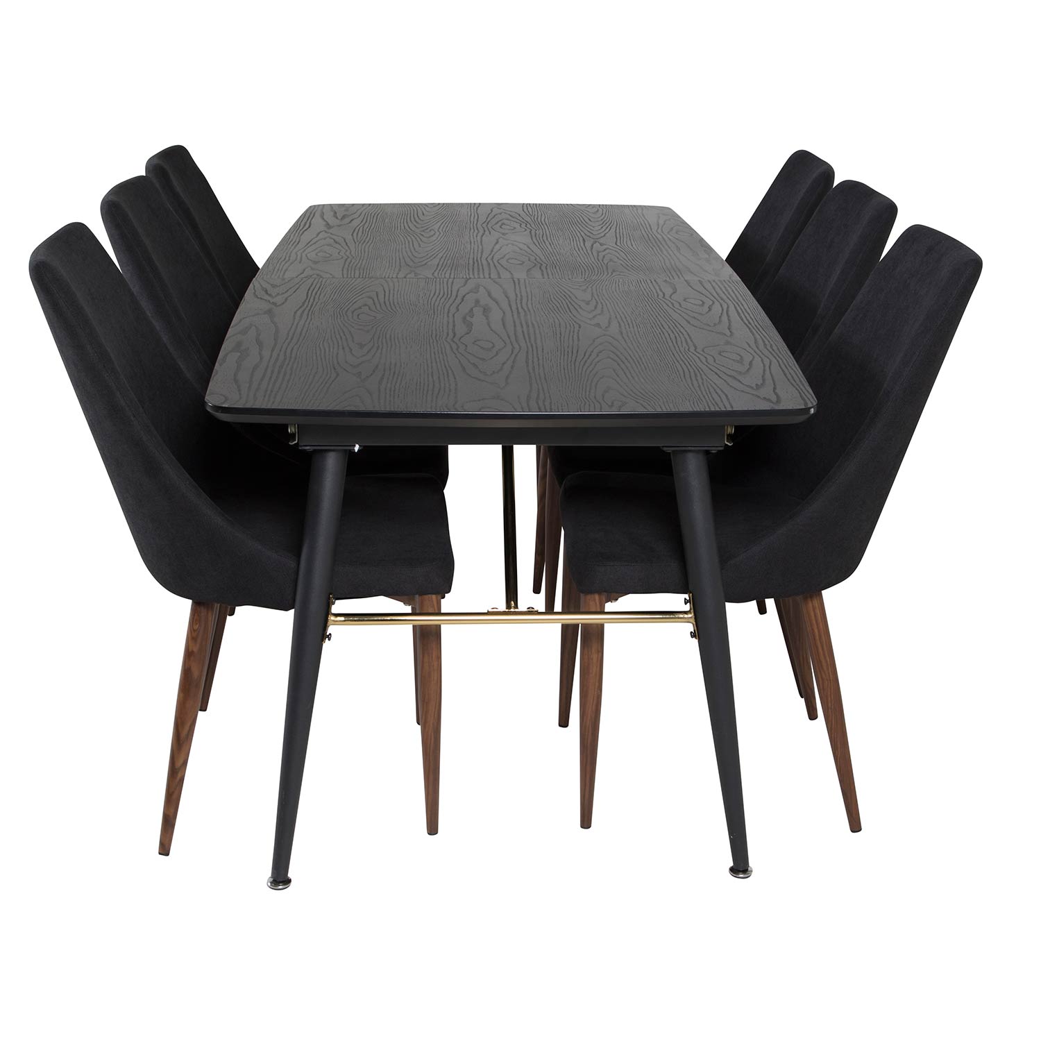 Matgrupp Venture Home Gold med 6 Leone Stolar