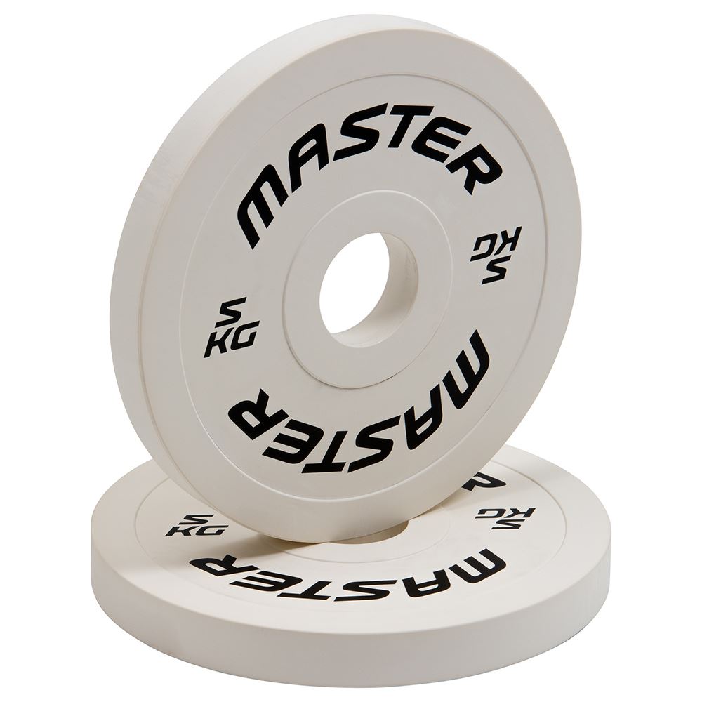 Viktskivor Master Fitness Set 1,25-2,5-5 kg