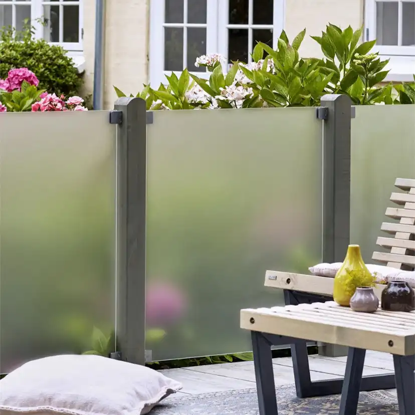 Glasstaket PLUS Frostat 90x91
