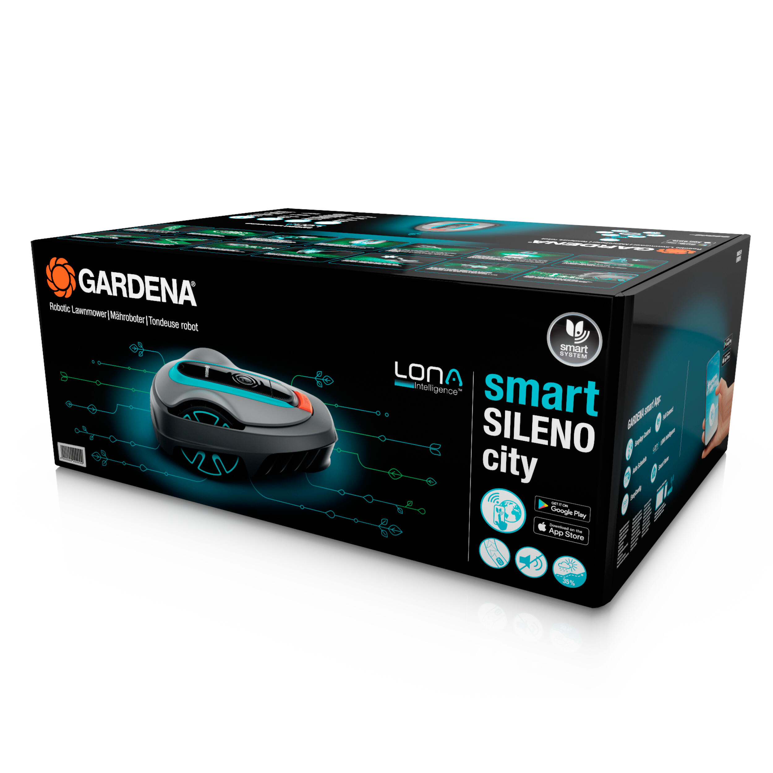 Robotgräsklippare Smart Sileno City 600 Lona