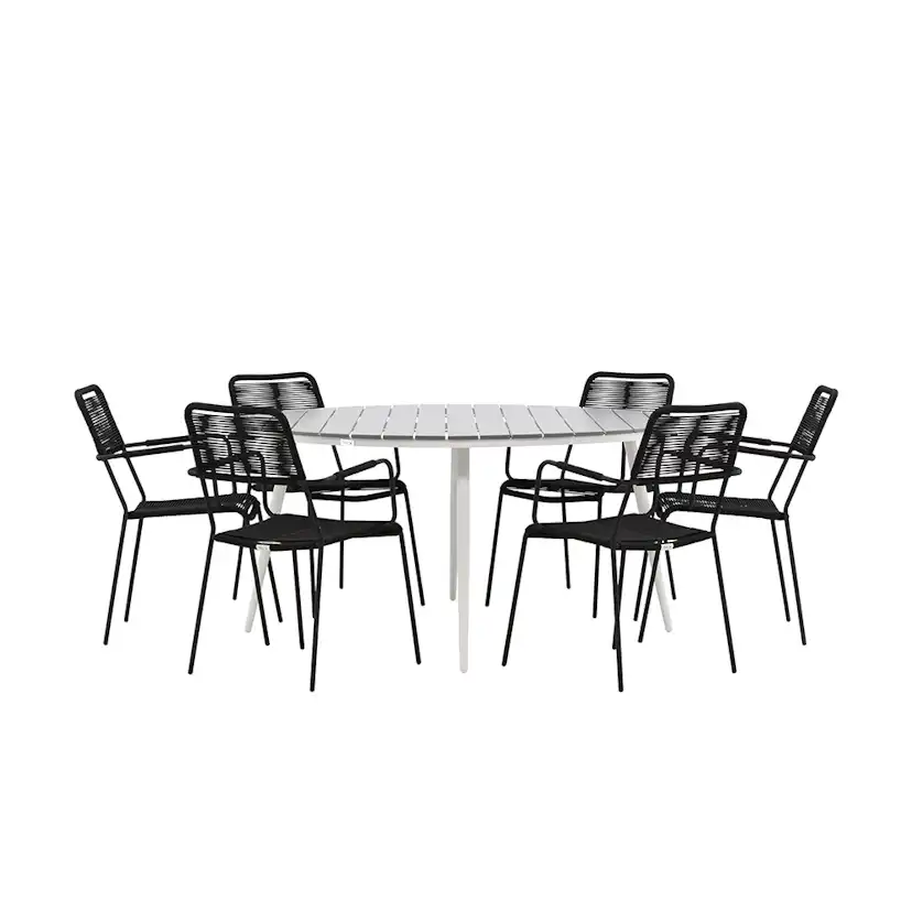 Matgrupp Venture Home Break med 6 Lindos Stolar