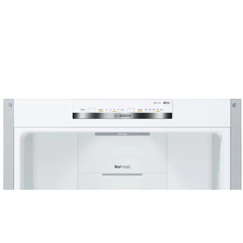 Bosch kyl/frys KGN36VLED Black inox