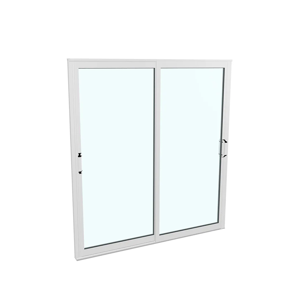Landskap Skjutdörrsparti Robust B1850mm x H2000 - Vit Vår oc B1850 x H2000 mm - Vit