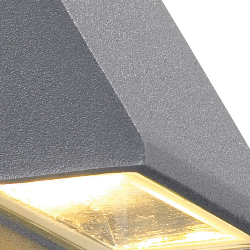 Vägglampa Markslöjd Carina 1 LED Utebelysning Vägg