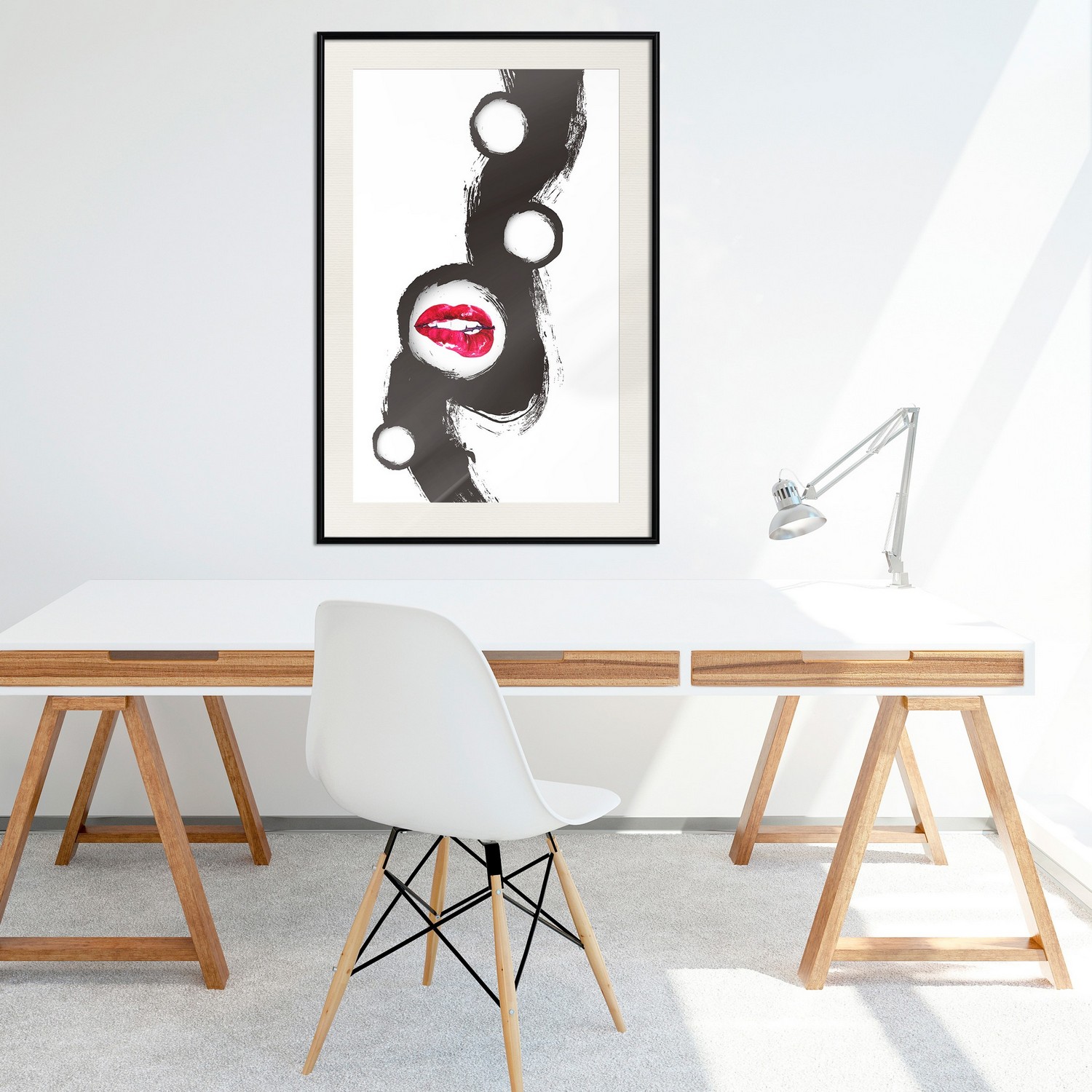 Poster Artgeist Affisch Bitten Lips