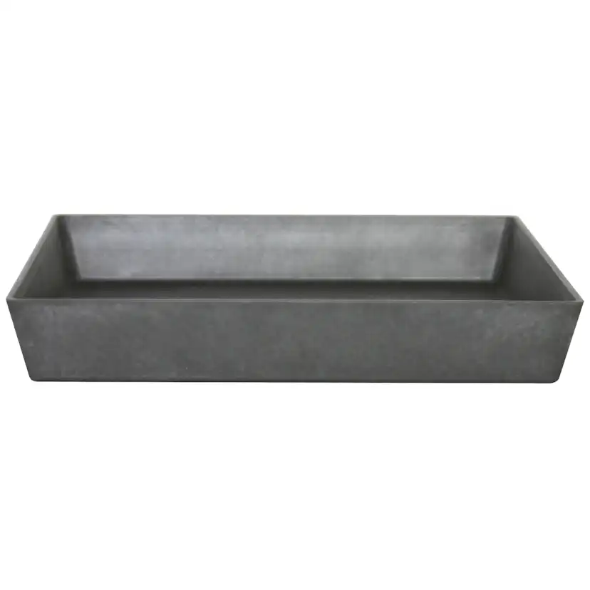 Fat ArtStone Ella Svart 23 x 23 x 4 cm Till Krukor