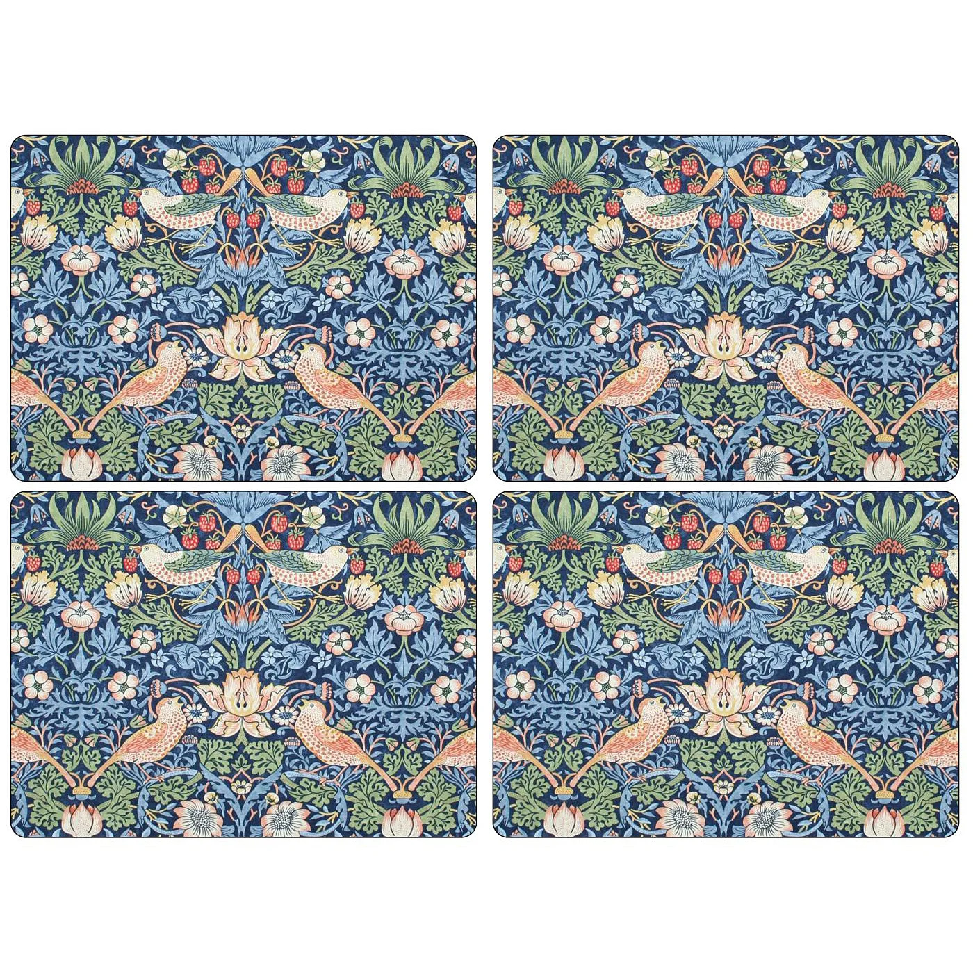 Bordsunderlägg Pimpernel Strawberry Thief 4-pack