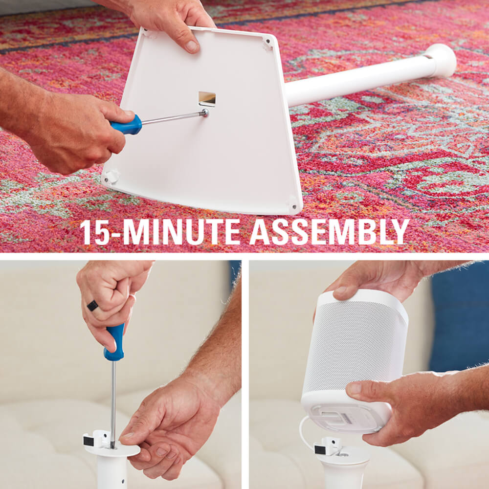 Golvstativ SANUS För Sonos One SL Play:1 Play:3 Singel