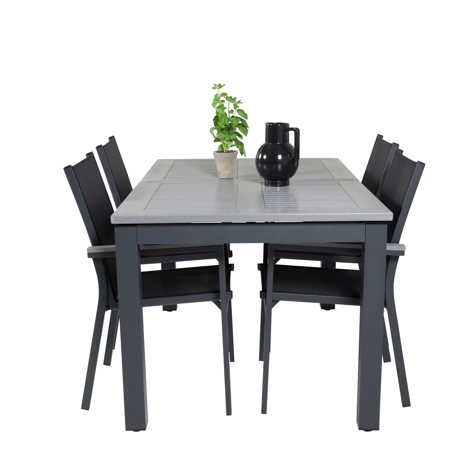 Matgrupp Venture Home Aleyna 160/240 med 4 Pincy Stolar
