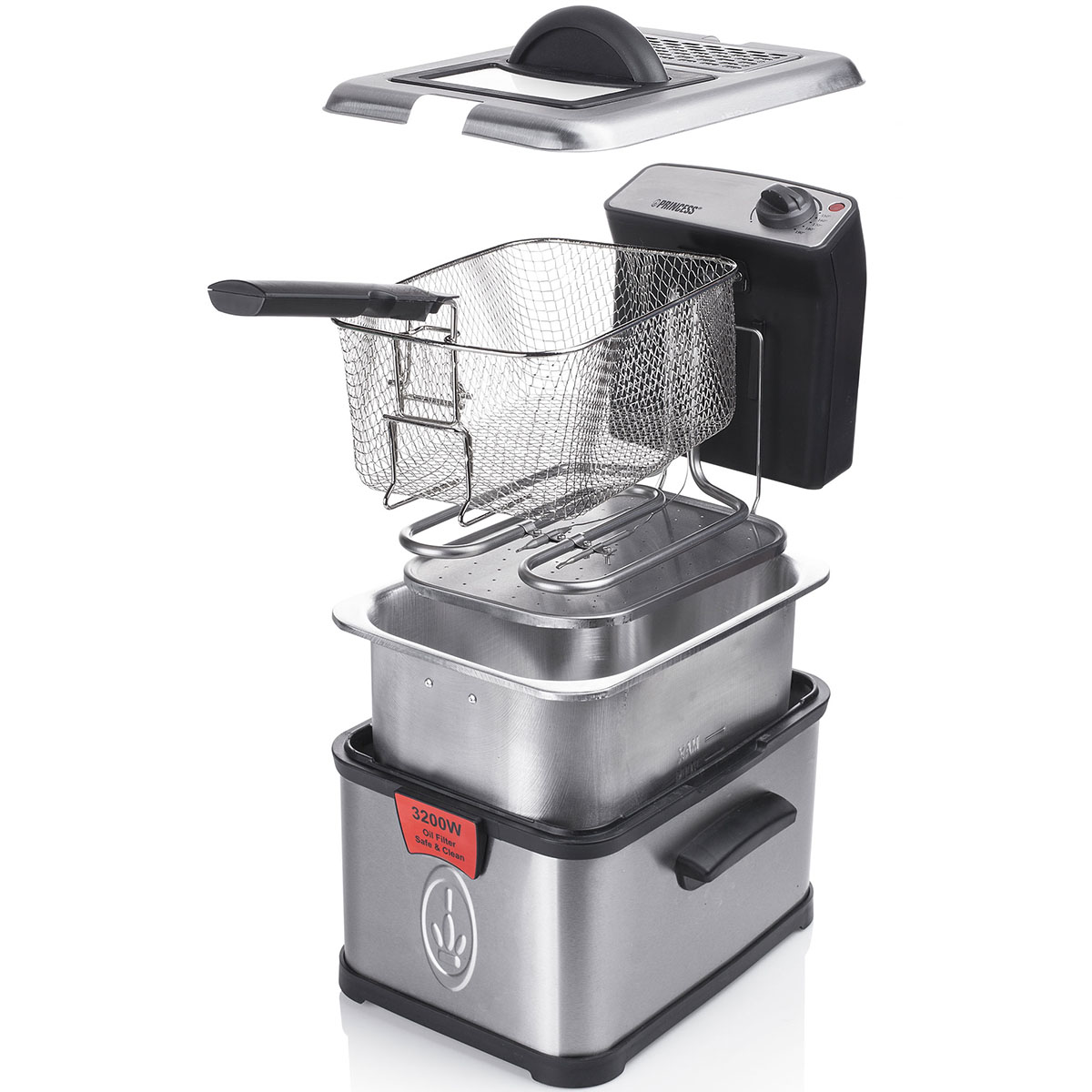 Fritös Princess 3 L 3200W Superior Fryer