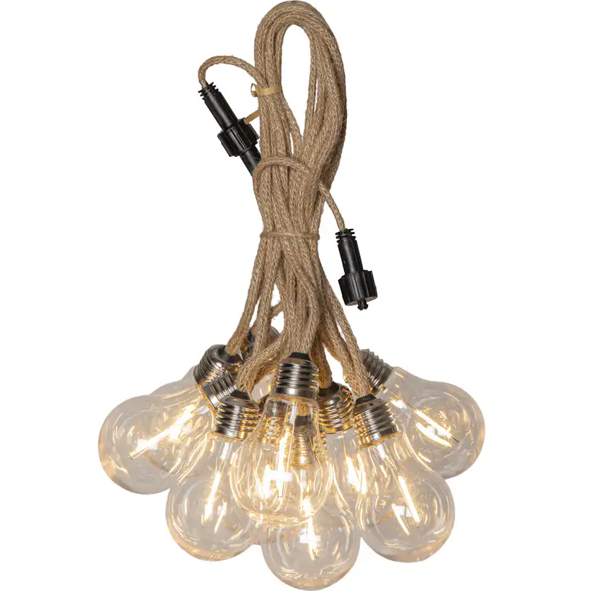 Ljusslinga Star Trading Jutta Outdoor 4,5m 10st LED-lampor
