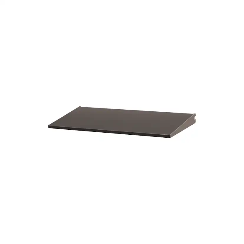 Vändbar hylla metall B: 60 D: 25 Graphite B: 598 mm D: 267 mm, Graphite