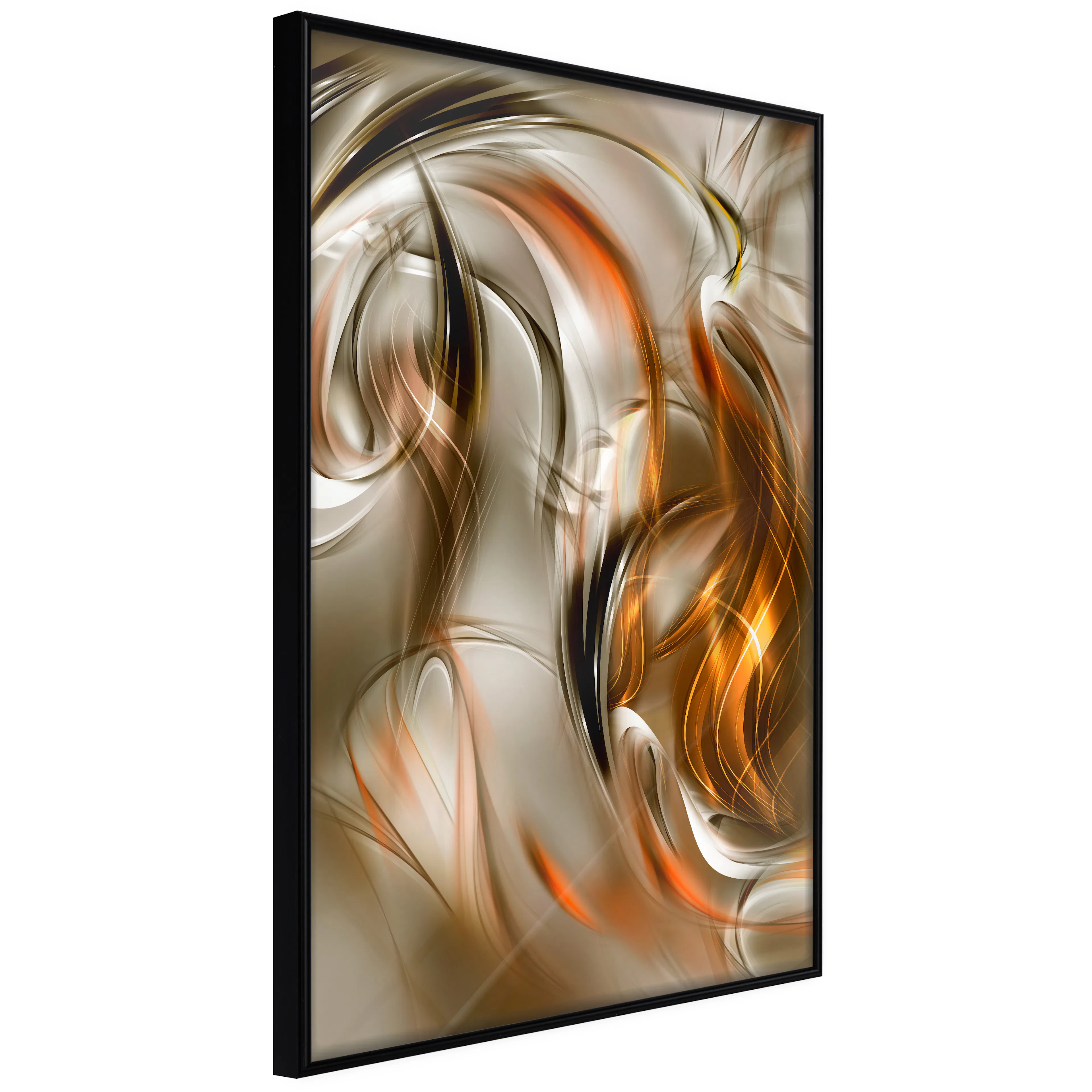 Affisch - Autumn Wind [Poster] 30x45 Svart ram, 30x45 cm