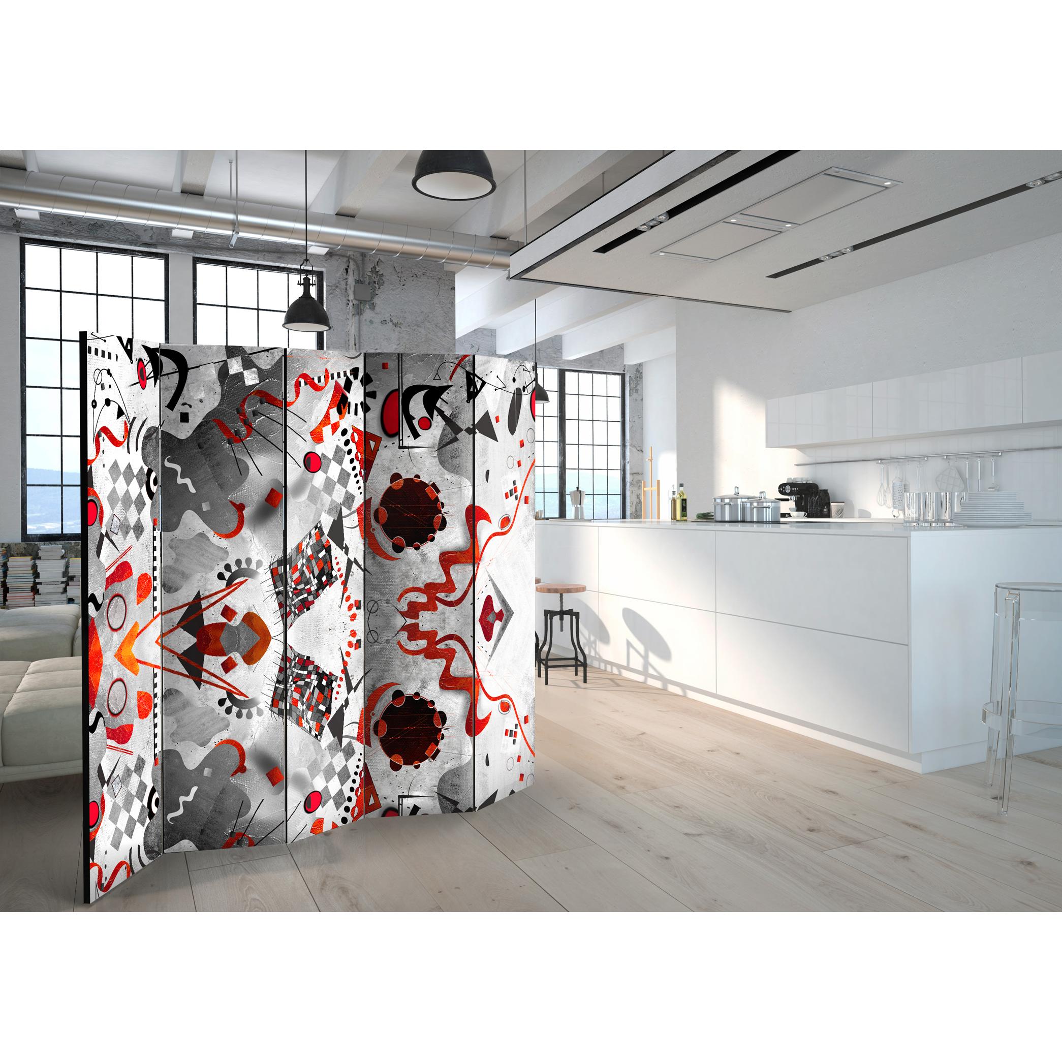 Rumsavdelare Skärmvägg Arkiio Geometric Cosmos II 225x172 cm