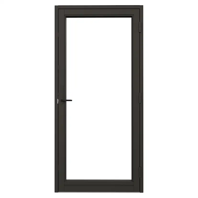 Fönsterdörr NorDan Svanenmärkt NTech Helglasad Aluminium BlackLine Svart
