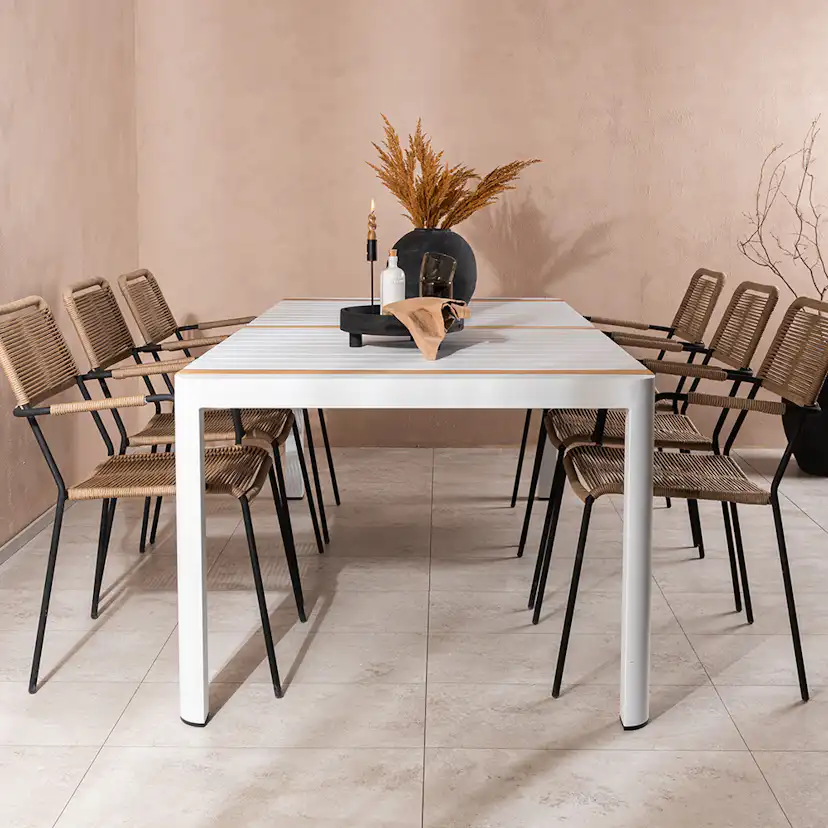 Matgrupp Venture Home Togo med 6 Lindos Stolar