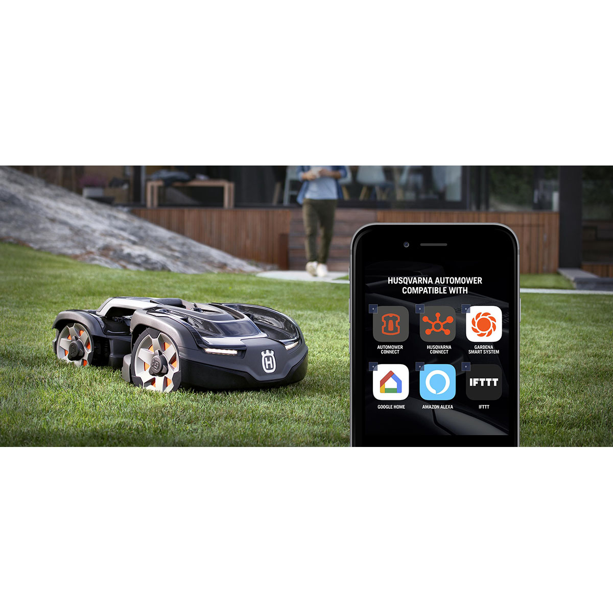 Robotgräsklippare Husqvarna Automower® Aspire™ R4 Startpaket