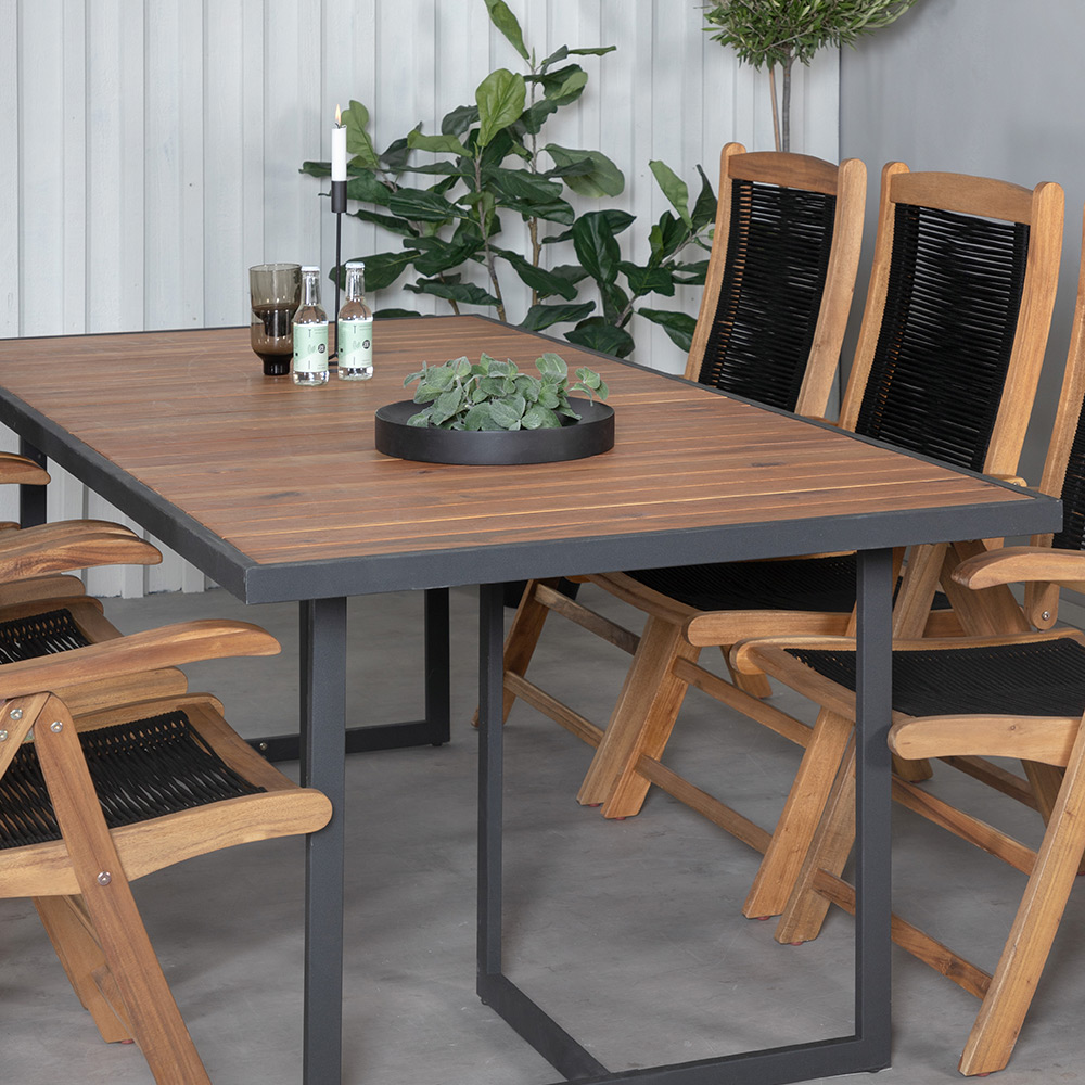 Matgrupp Venture Home King med 6 Peder Matstolar