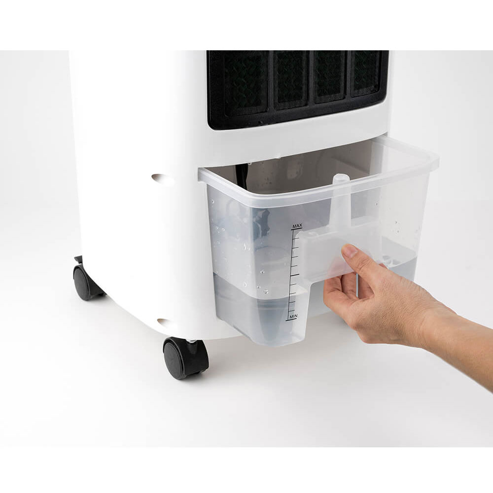 Luftkylare Black+Decker BXAC7E LED Display Vit, Multifunktionell & Effektiv Kylaggregat