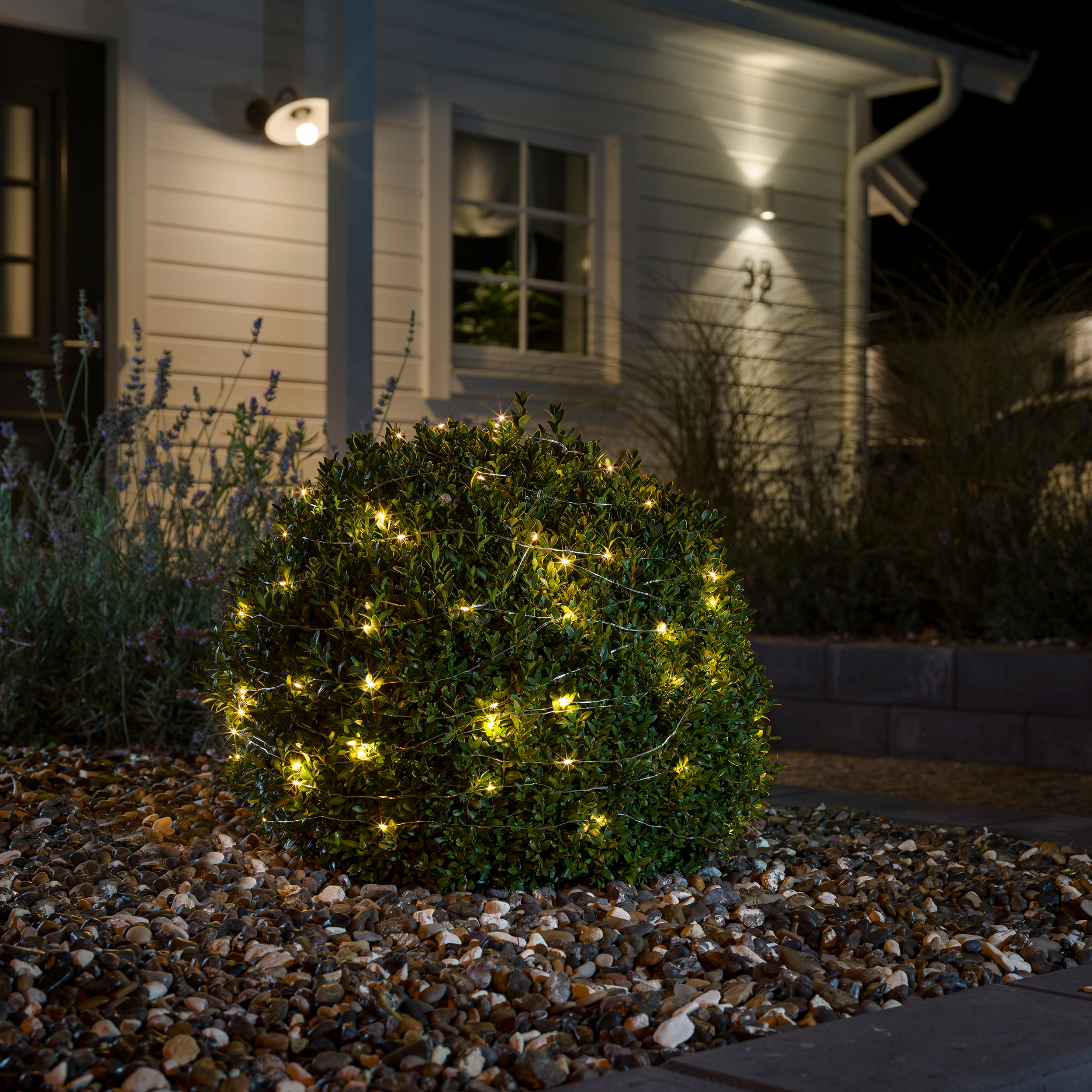 Ljusslinga Gnosjö Konstsmide Amber Micro-LED 19,8 m