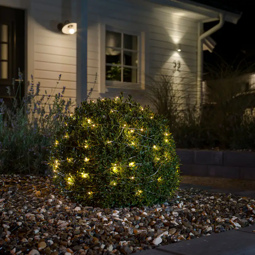 Ljusslinga Gnosjö Konstsmide Amber Micro-LED 19,8 m