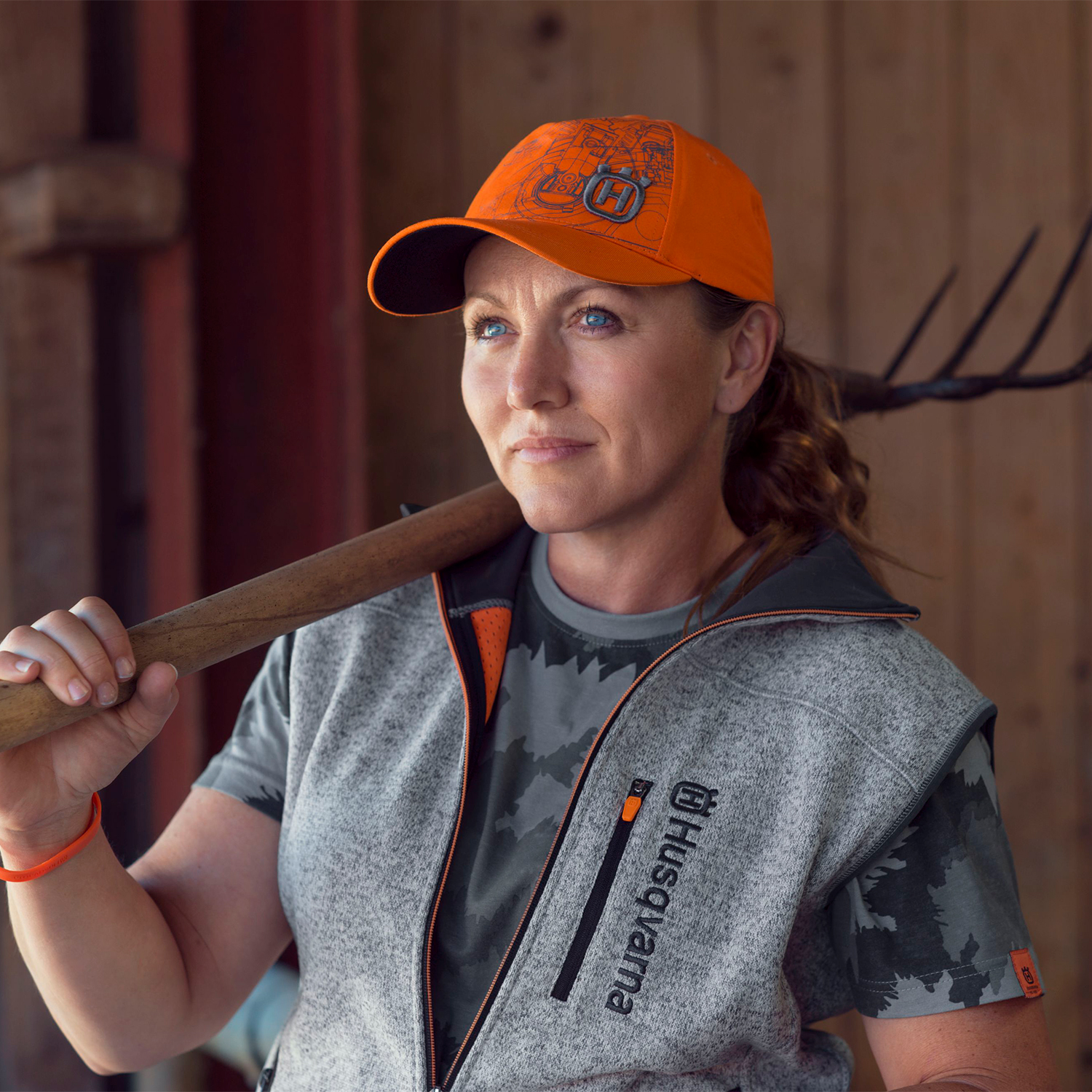 Keps Husqvarna Orange