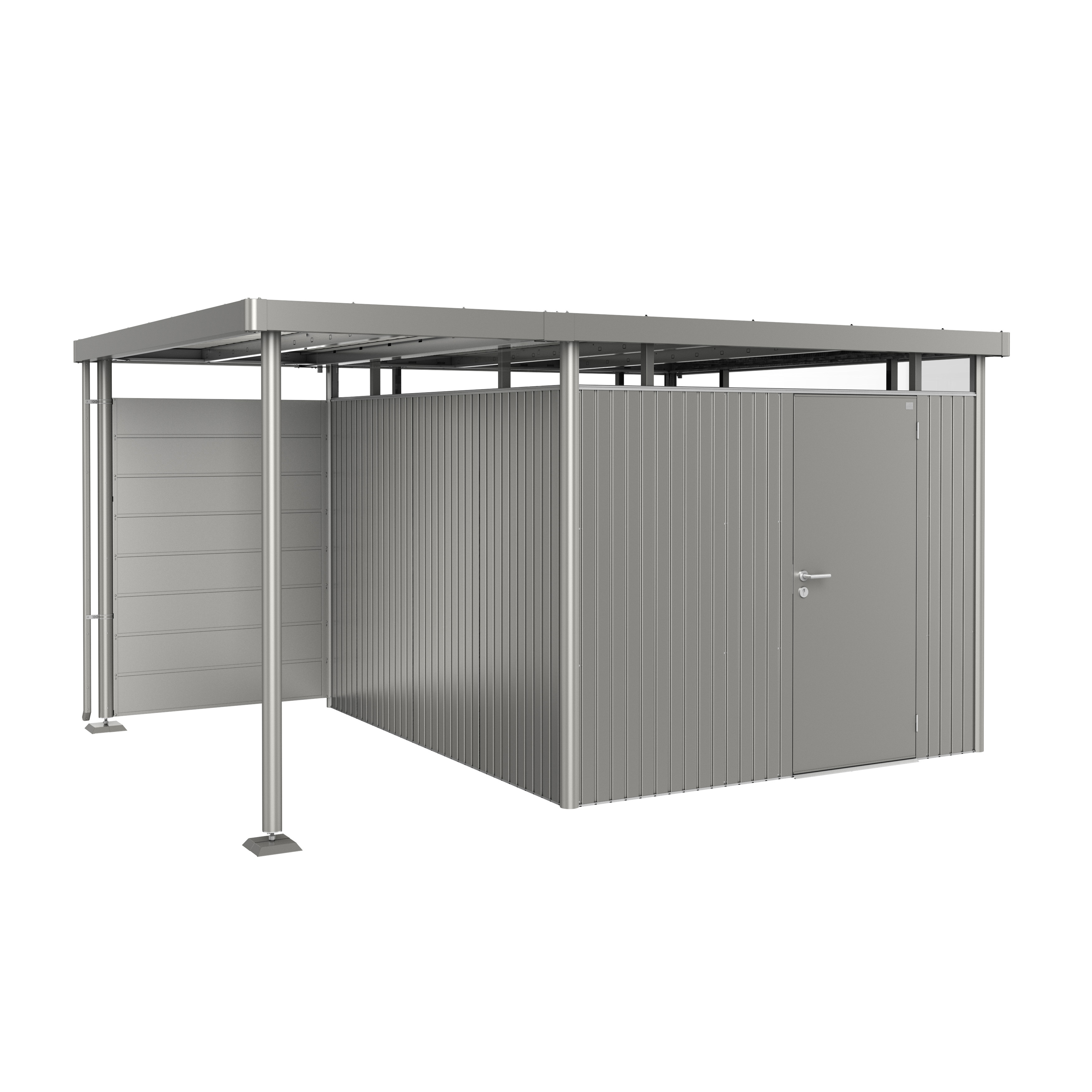 Sidotak HighLine H5 Storlek S metallic kvarts-grå Kvartsgrå