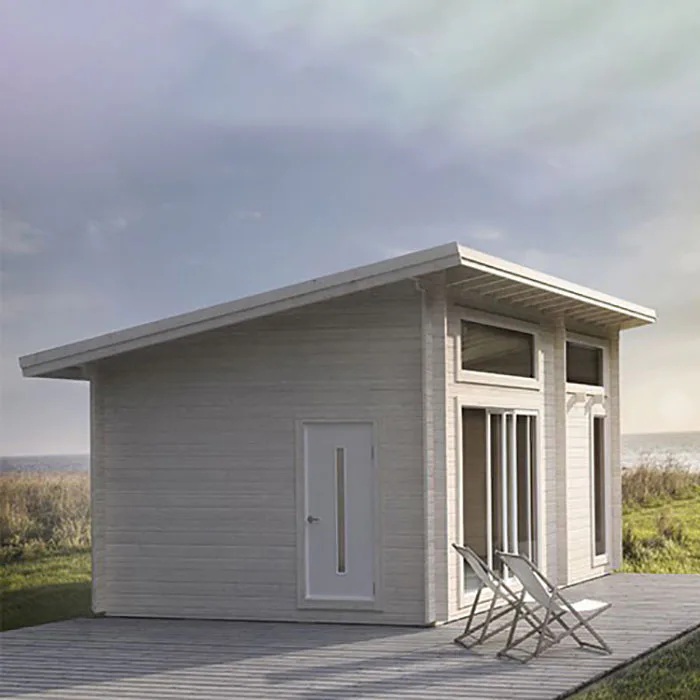 Attefallshus Baseco Fjällnäs funkisstuga med loft 25 m2