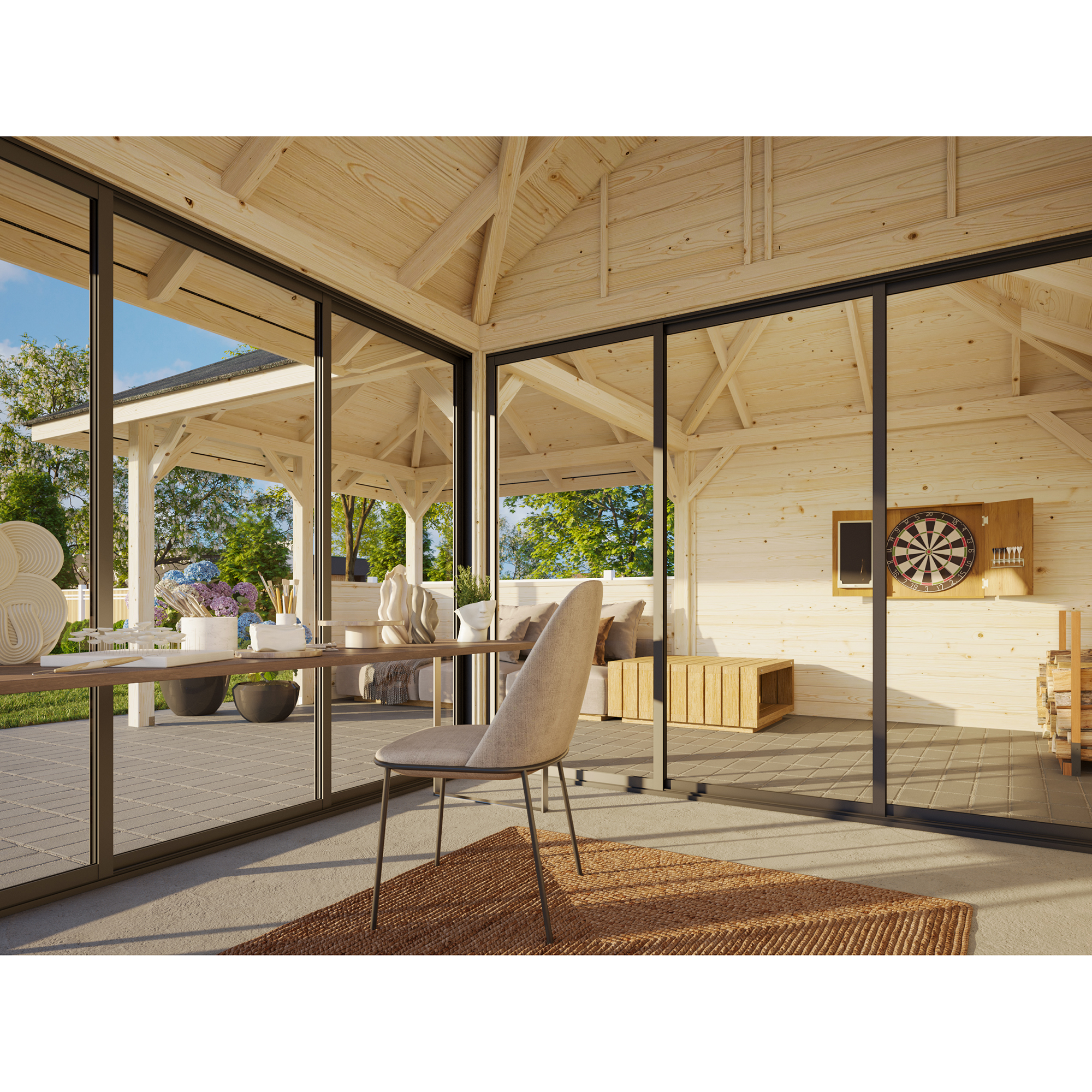 Uterum Palmako Bianca 24,9 m2 Set 210 Slide