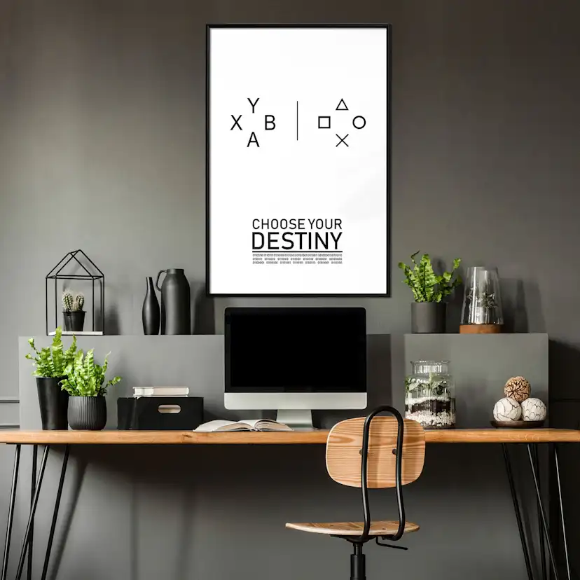 Poster Artgeist Affisch Choose Your Destiny