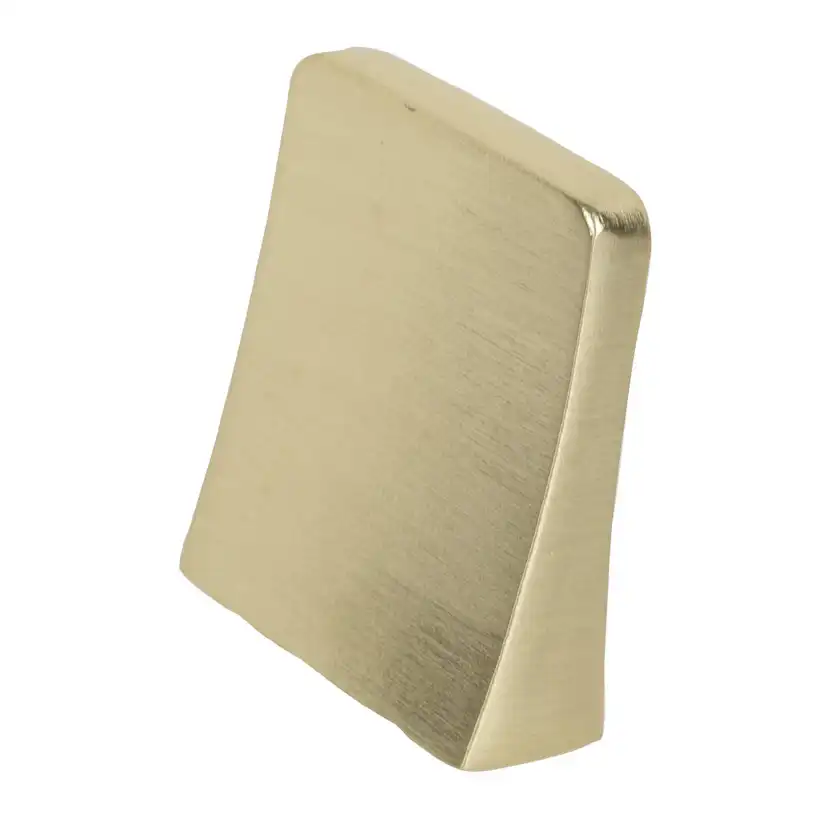 KNOPP BO MMÄ 30X25X30MM Matt Mässing