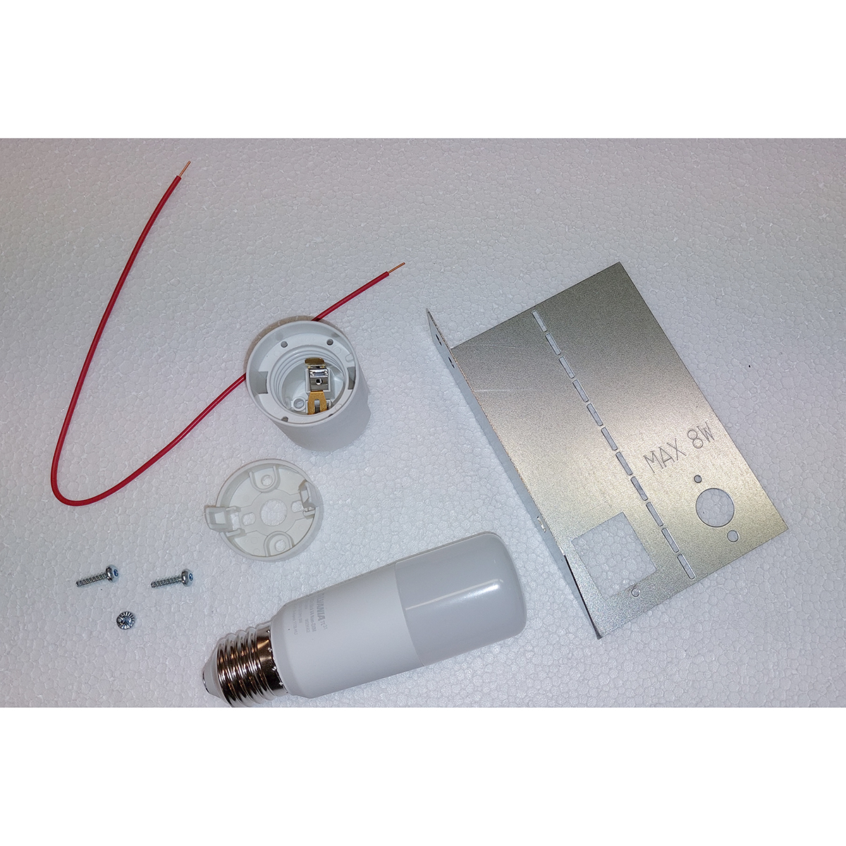 LED-Armatur Franke Kit 8W 2700K Svart