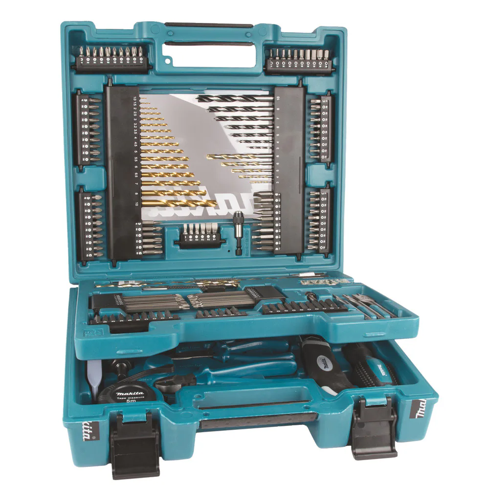 Borr- och bitset Makita D-37194 200 delar