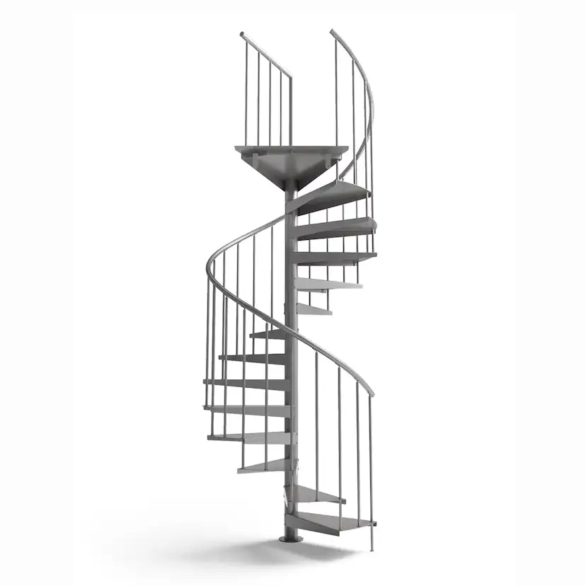 Spiraltrappa Drömtrappor by D'Opera Pure Steel F20 Ø1400 mm