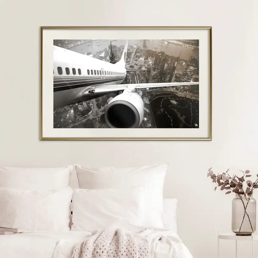 Poster Artgeist Affisch Airplane Take Off