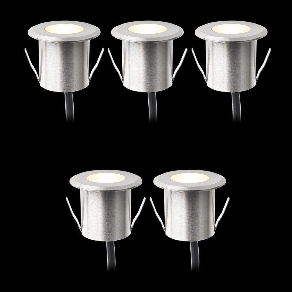 Decklight LightsOn Dexter 5 lampor, Silver