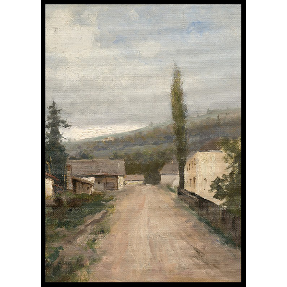 Poster Gallerix From The West Slovak Village By Felicián Moczik