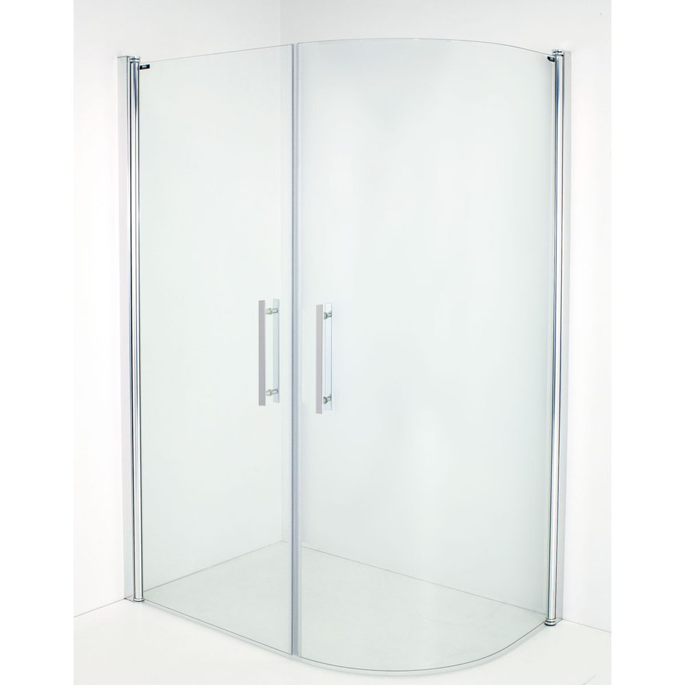 Duschhörn Arrow Free + Door/DuoDoor Klarglasx800x670