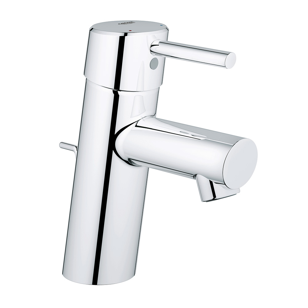 Tvättställsblandare Grohe Concetto med EcoJoy Ja, Lyftventil