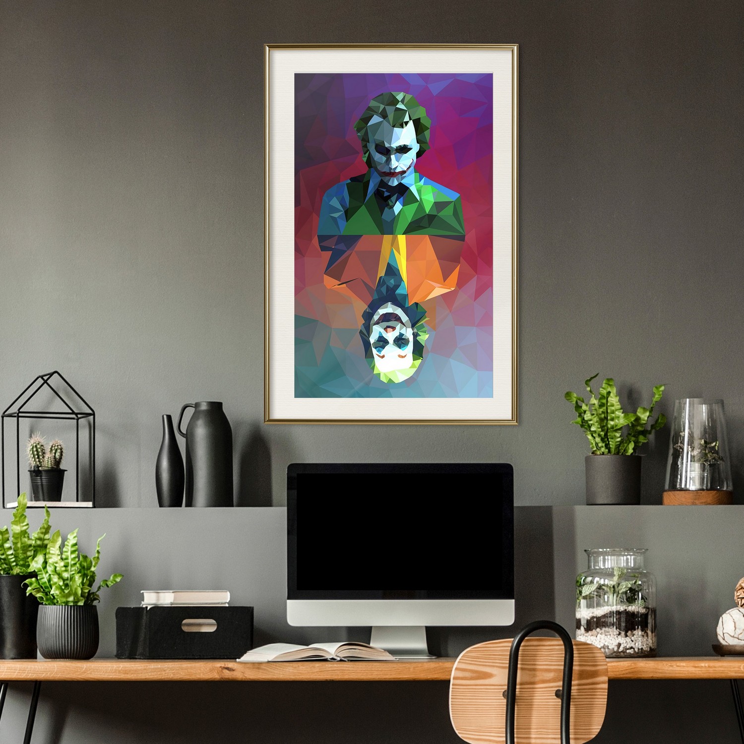 Poster Artgeist Affisch Reflection of Characters