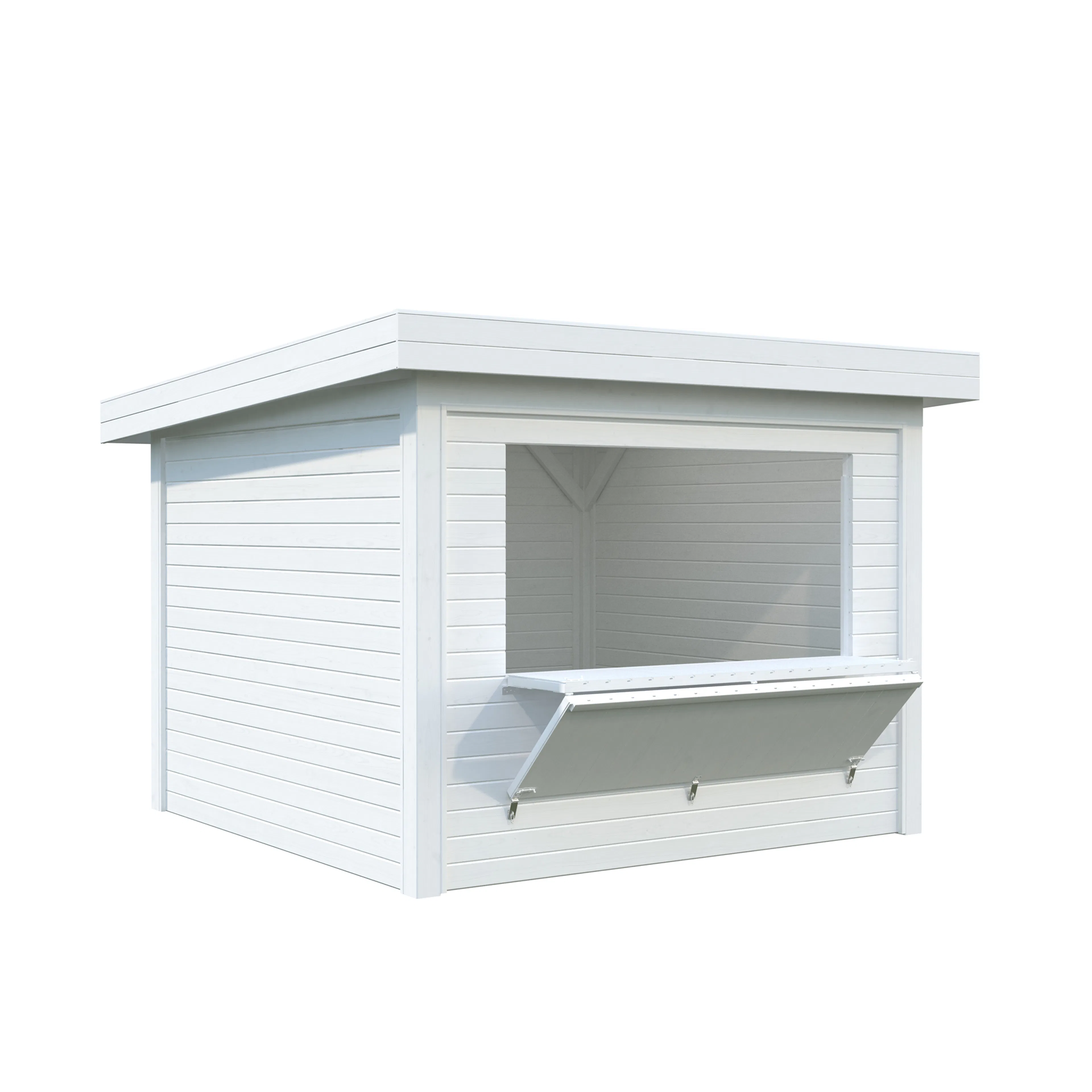 Lenna 8,3 m2 Set 304 PNT9016W5 Behandling: Målad vit