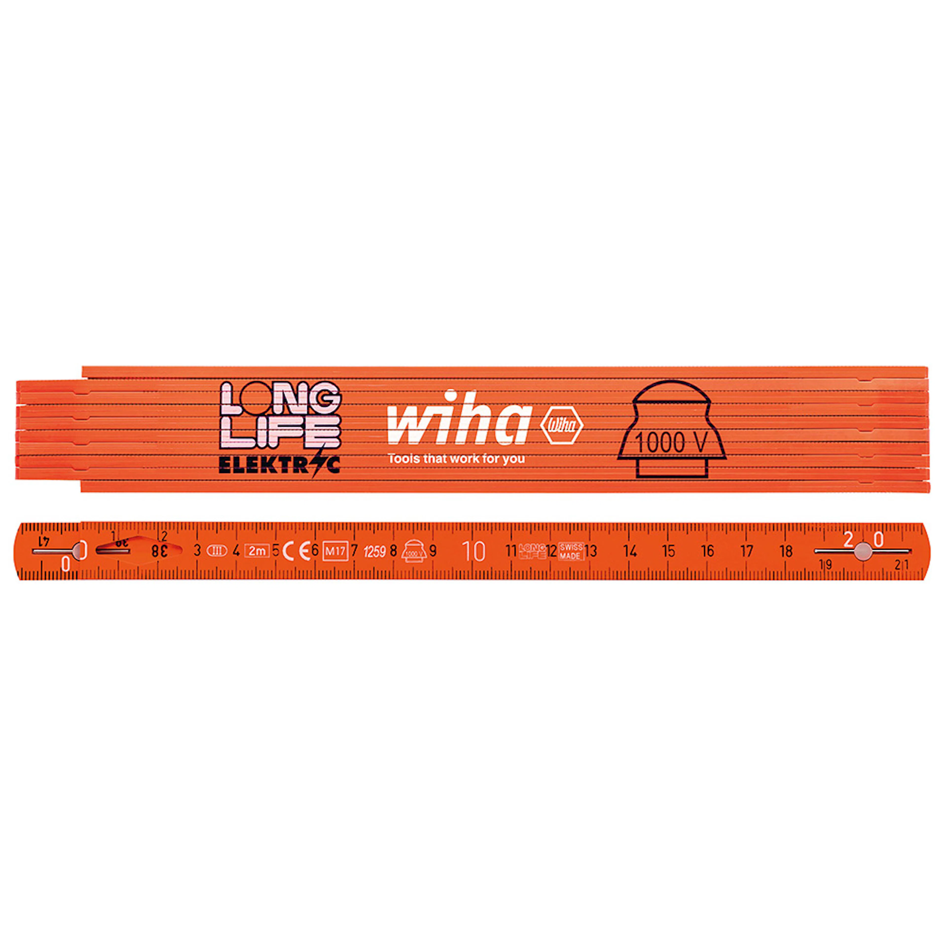 Meterstock Wiha Longlife Electric 2 m
