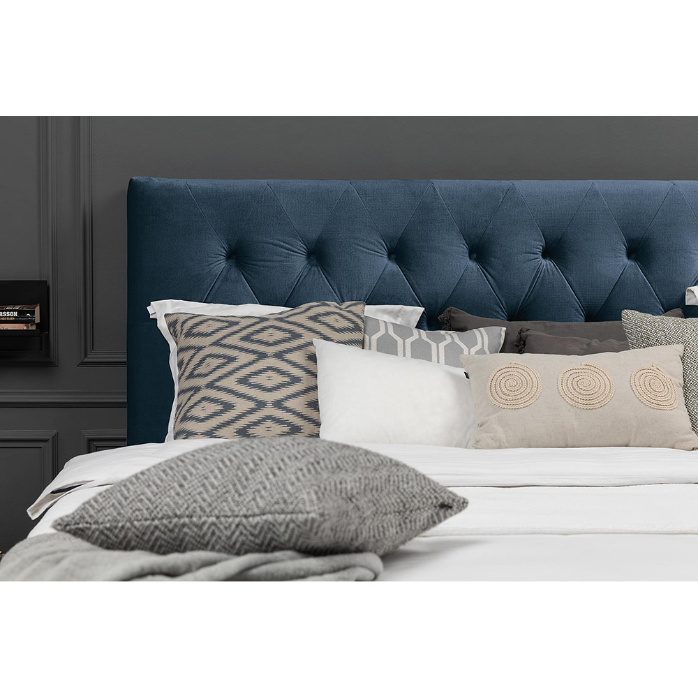 Royal Velvet Sänggavel 180 Mörkblå