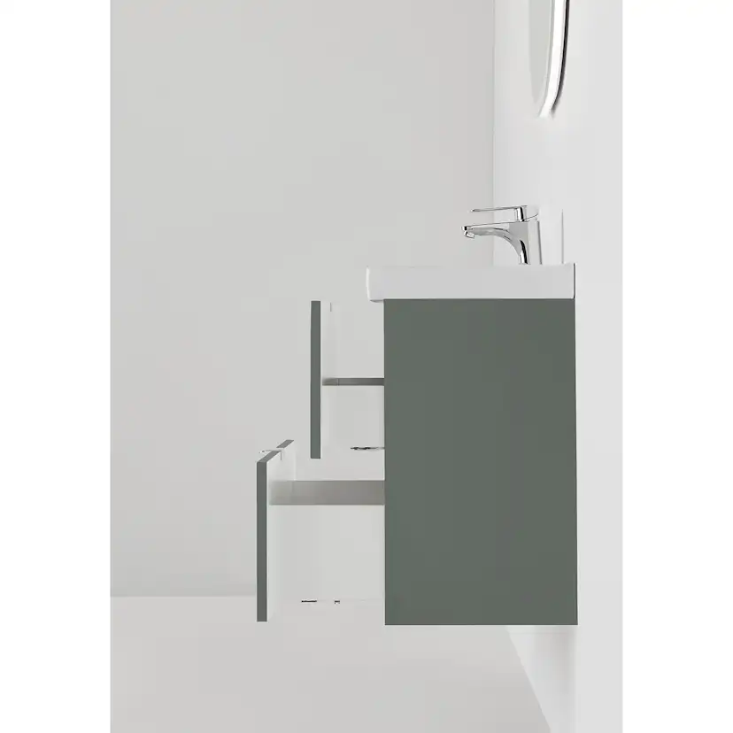 KOMMOD NEAT LÅDOR GRÖN 420 MED TVÄTTSTÄLL B: 420 mm, Grön