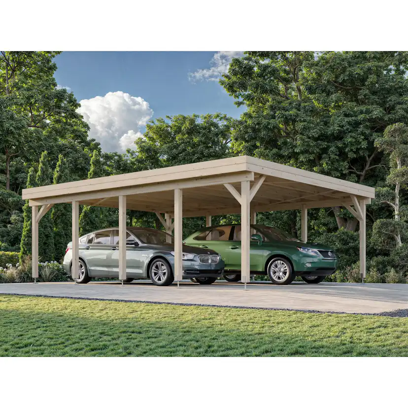 Karl 40,6 m2 Impregnerad transparent