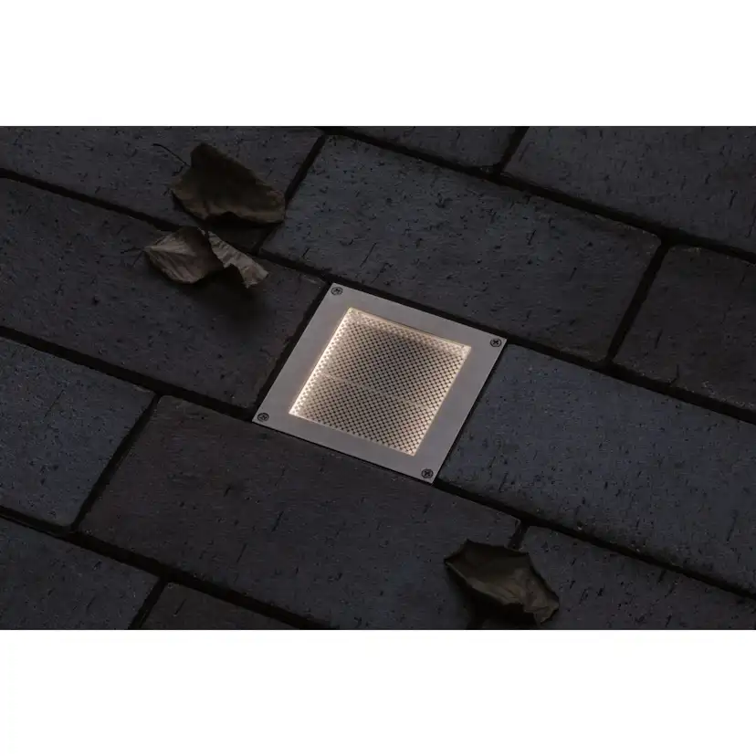 LED Infälld Markbelysning Paulmann Brick med Skymningsrensor IP67 230V