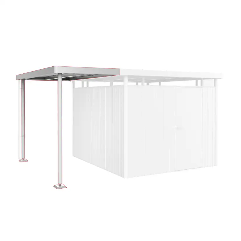 Sidotak HighLine H5 Storlek S metallic silver Silver