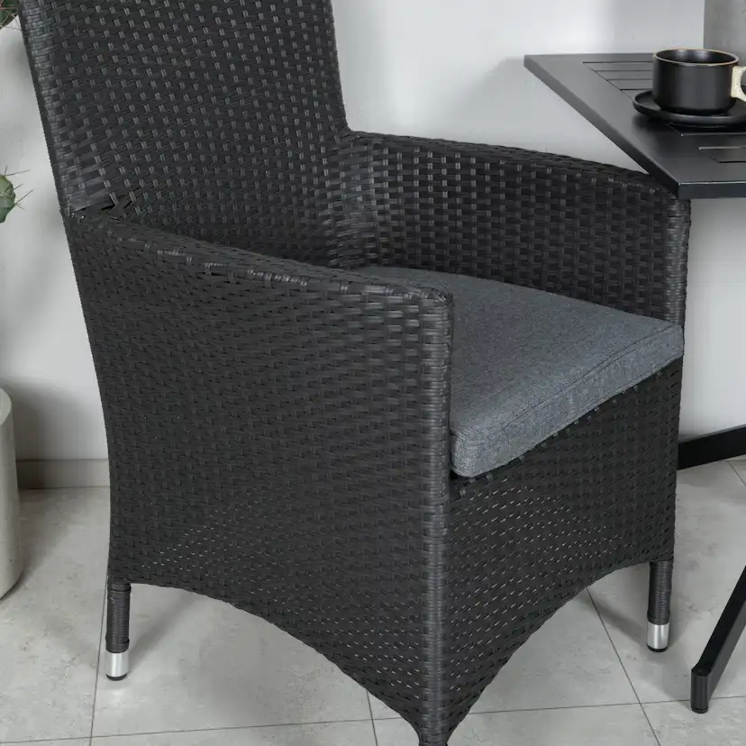 Cafégrupp Venture Home Wella med 2 Moli Trädgårdsstolar Utomhus
